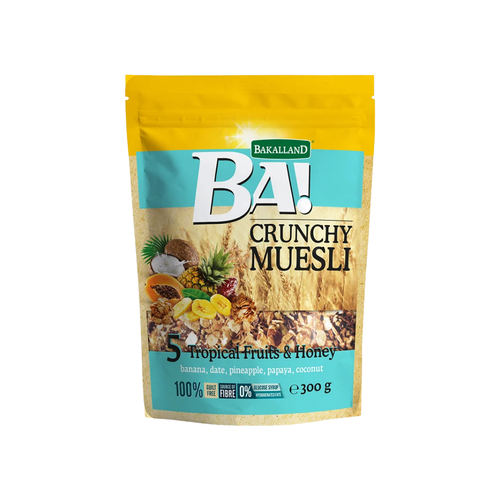 BA Crunchy Muesli 5 Tropical Fruits